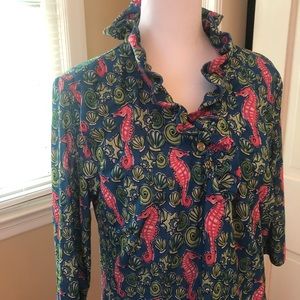 Simply Southern Seahorse Dress - M